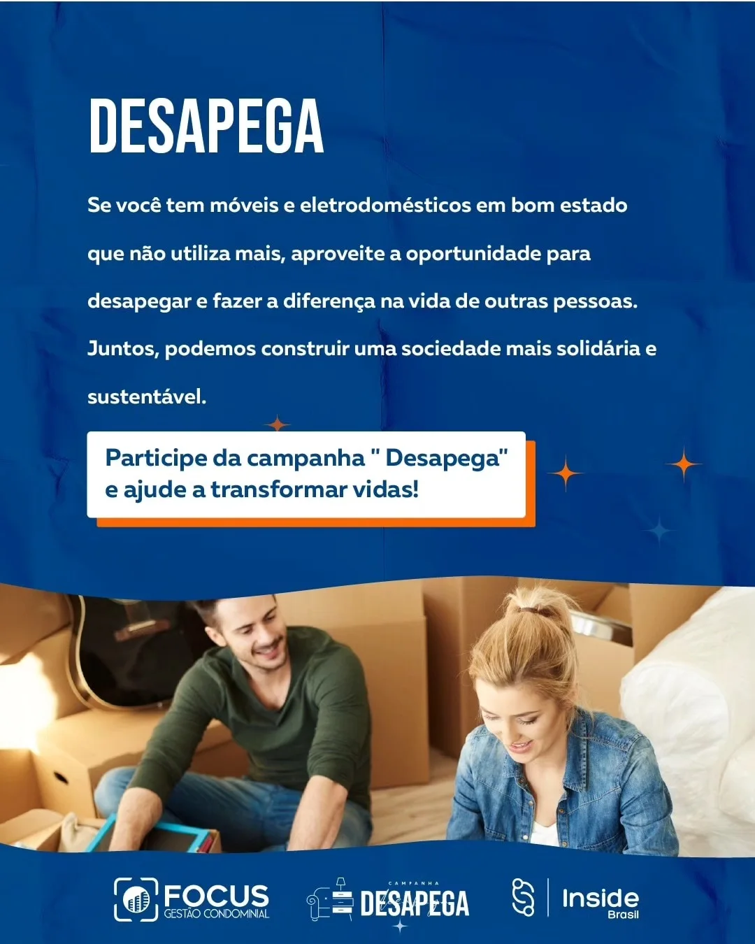 Publicação do Instituto Inside Brasil no Instagram