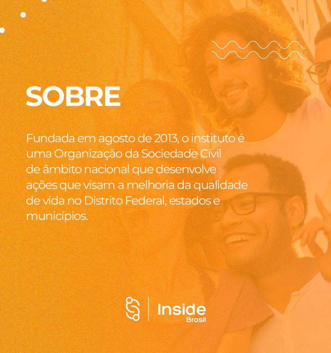 Publicação do Instituto Inside Brasil no Instagram